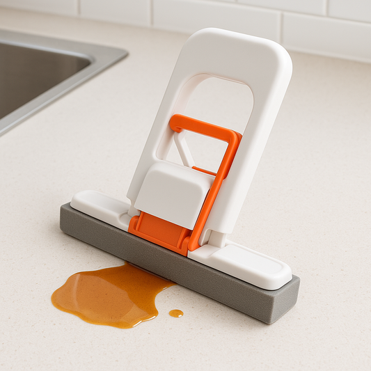 Mini Foldable Desktop Sponge Mop.