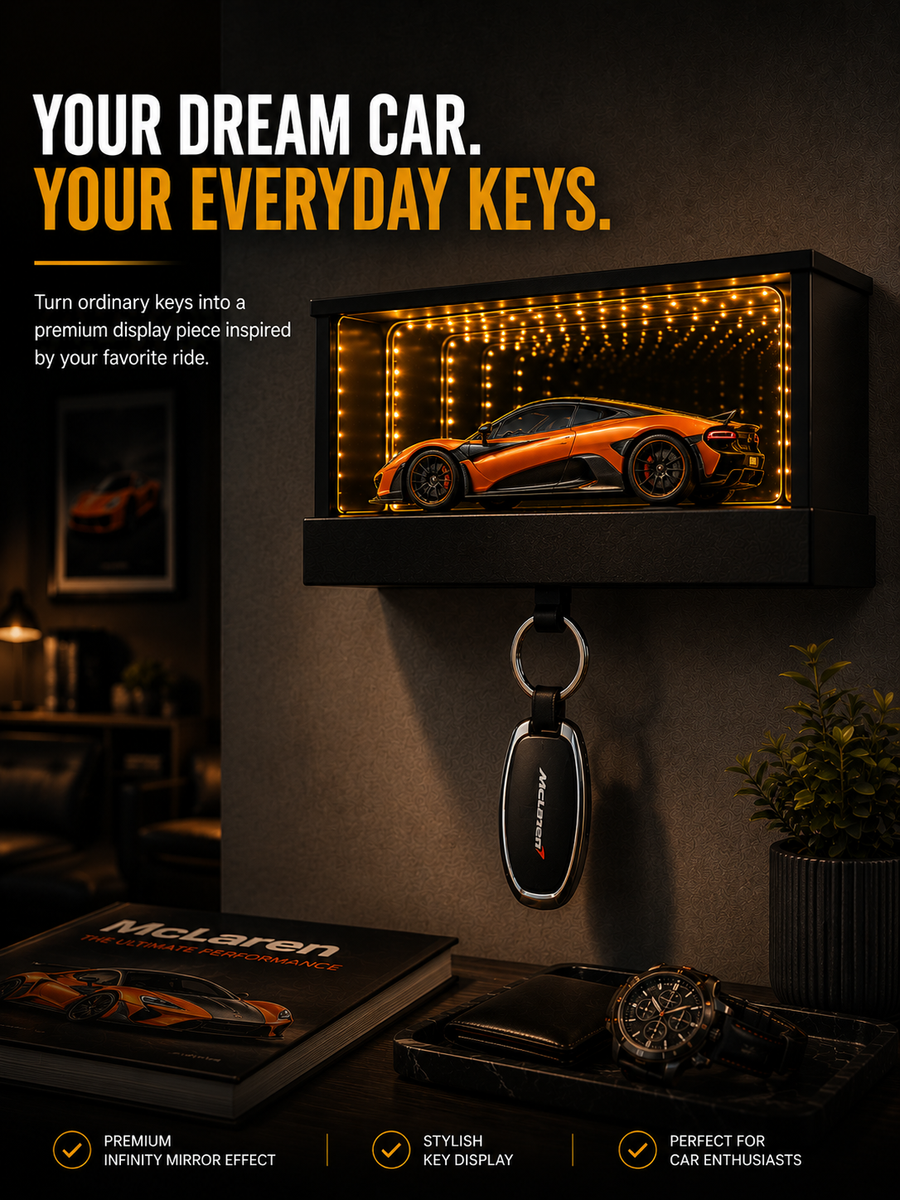 Fliply Key Setter™ Wall Key Holder