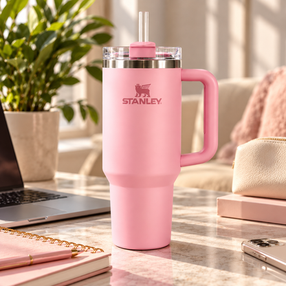 Stanley Quencher H2.0 FlowState™ – 40 oz | Pink