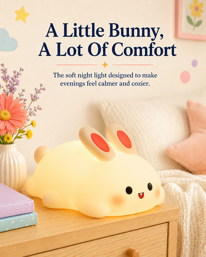 GlowBunny™ Squeezable Night Light