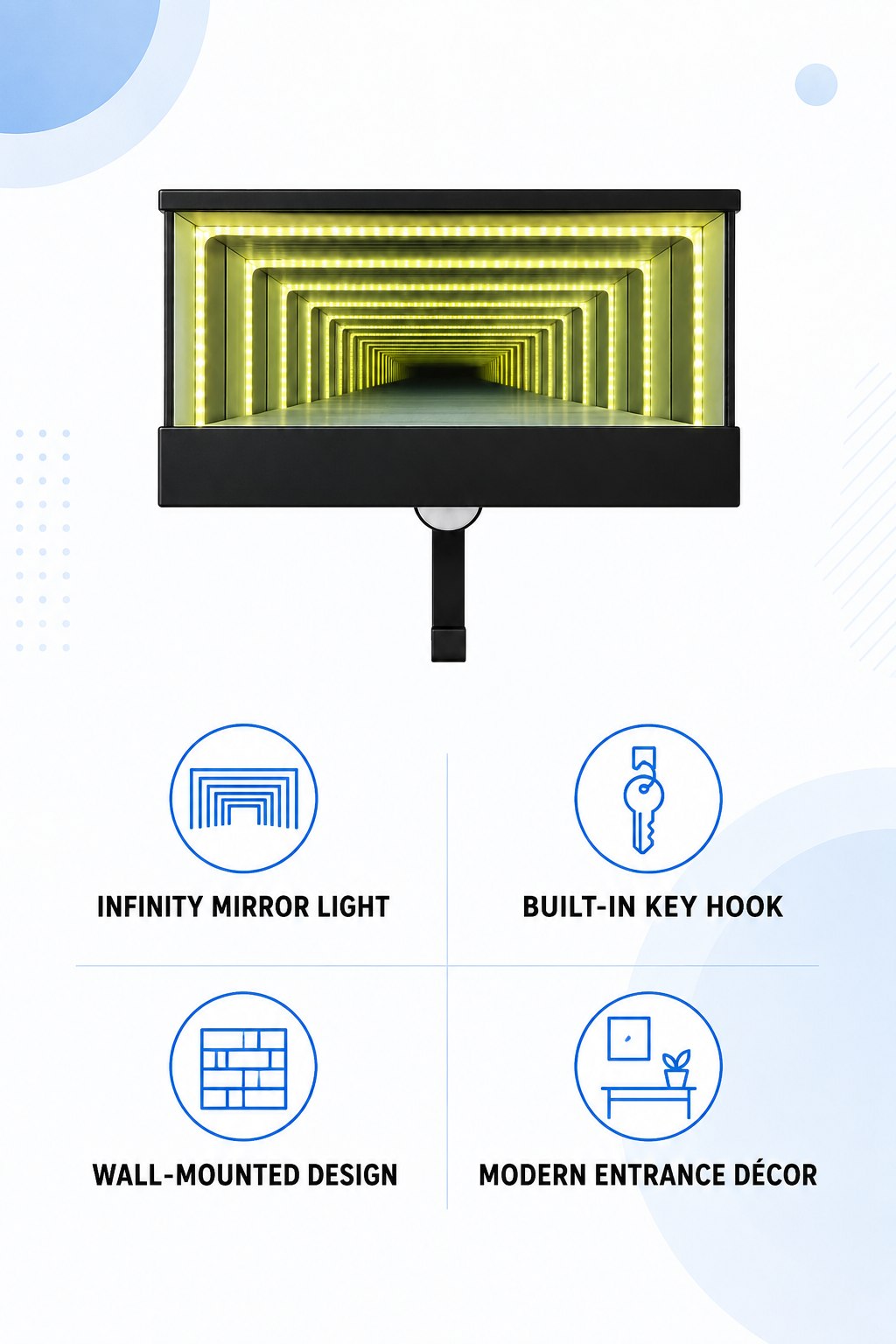 Fliply Key Setter™ Wall Key Holder