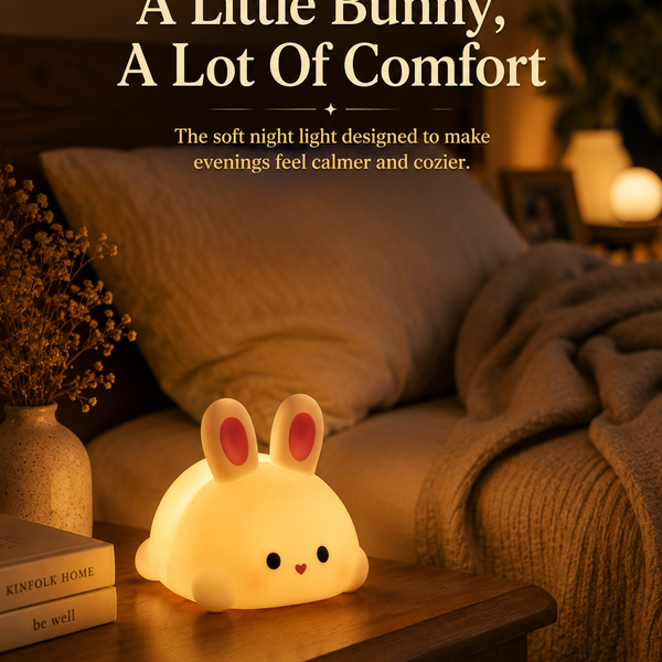 GlowBunny™ Squeezable Night Light