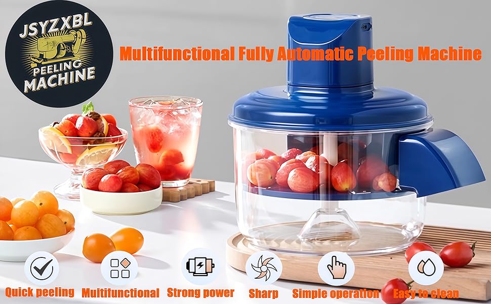 Automatic Fruit Peeling Machine – Electric Fruit Skin Remover (With Bowl)