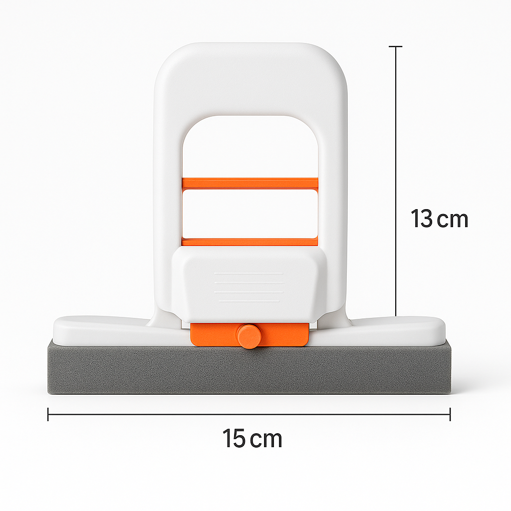 Mini Foldable Desktop Sponge Mop – Self-Squeeze Countertop Cleaner (15 cm)