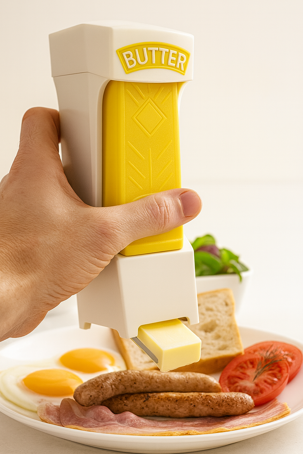 One-Push Butter Stick Cutter & Dispenser – Clean Slice & Spread