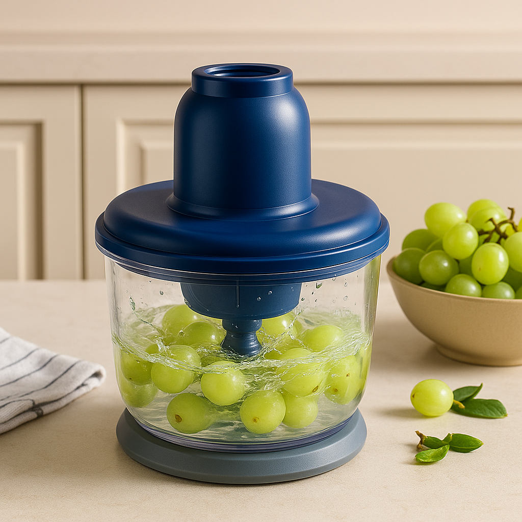 Automatic Grape Peeling Machine – Electric Fruit Skin Remover (With Bowl)