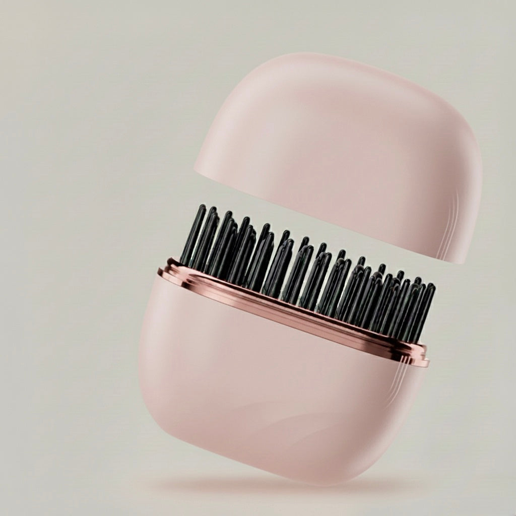 GlamBrush™ Portable Wireless Hair Straightener Comb