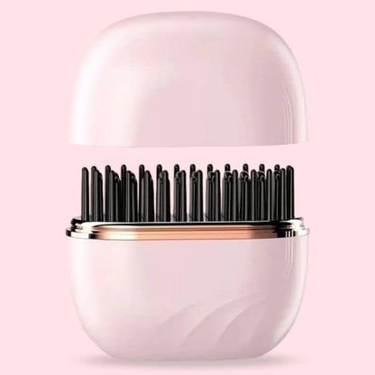 GlamBrush™ Portable Wireless Hair Straightener Comb