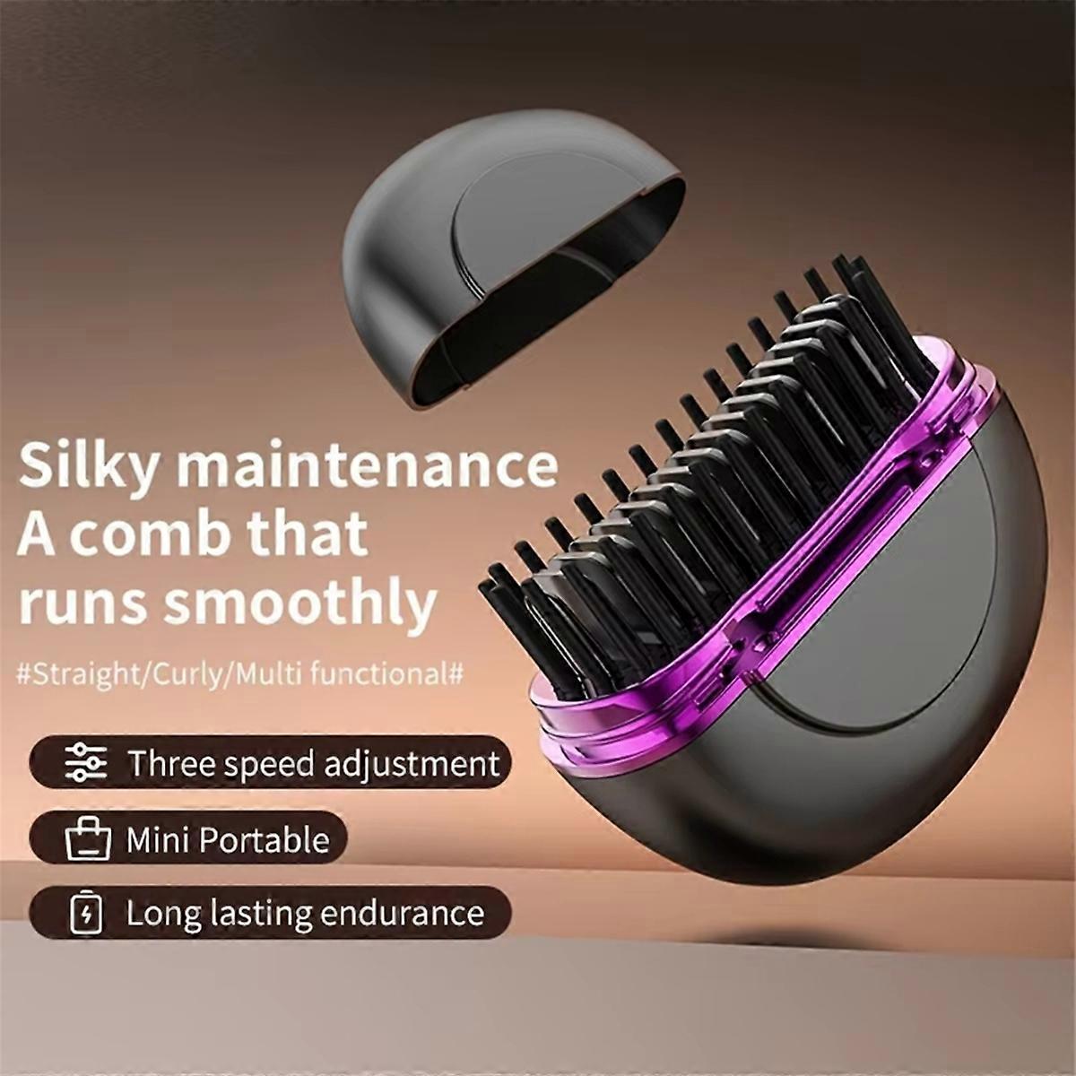 GlamBrush™ Portable Wireless Hair Straightener Comb
