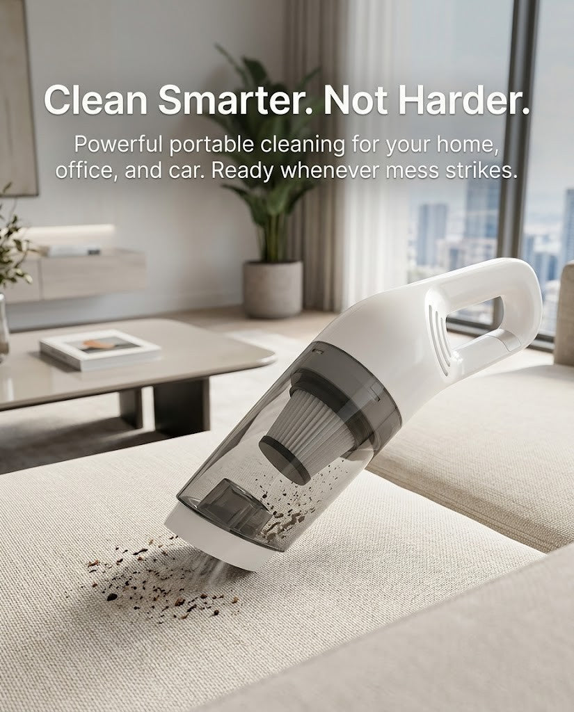 SwiftVac™ Portable Handheld Vacuum Cleaner