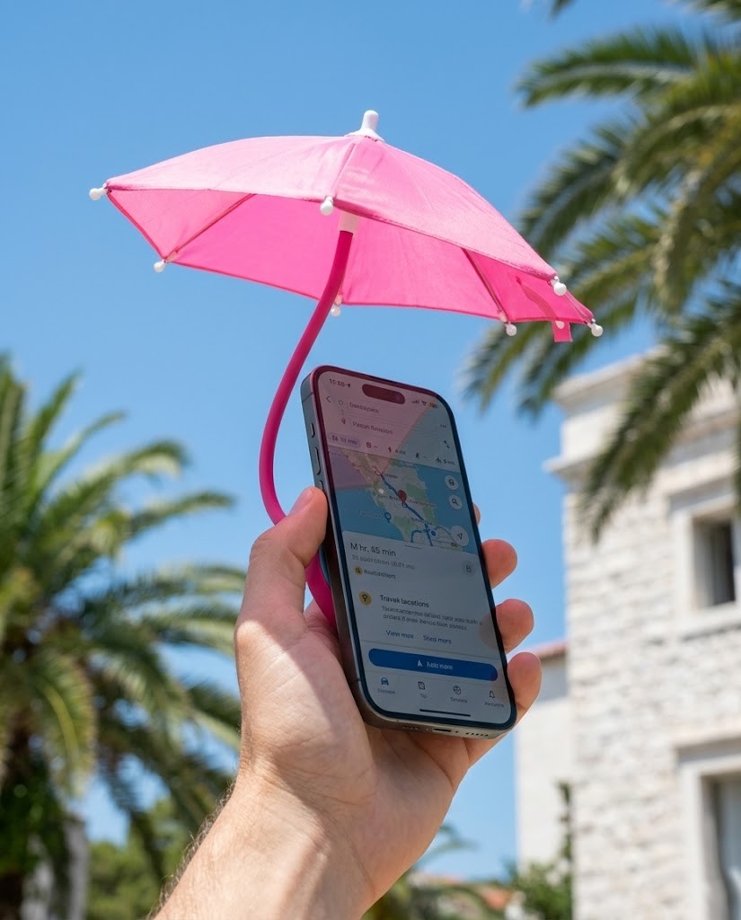 Umbrella Phone Shade