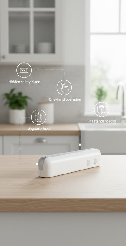 Magnetic Wrap Cutter Dispenser