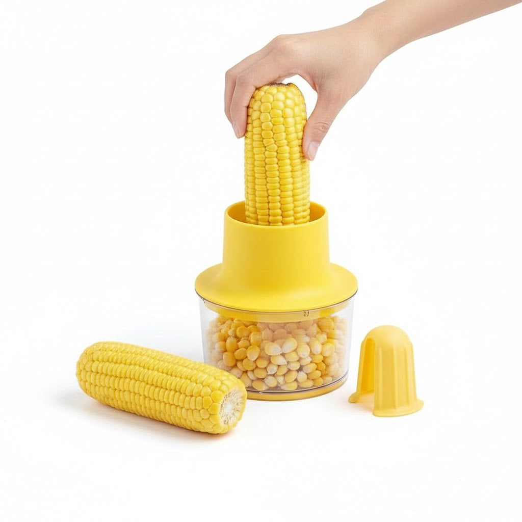 Corn Kernel Peeler & Stripper