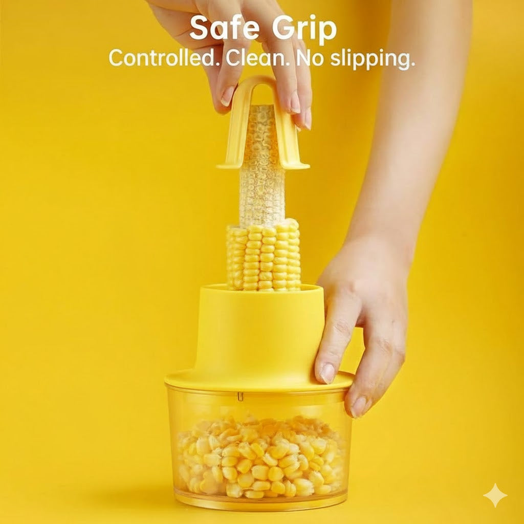 Corn Kernel Peeler & Stripper